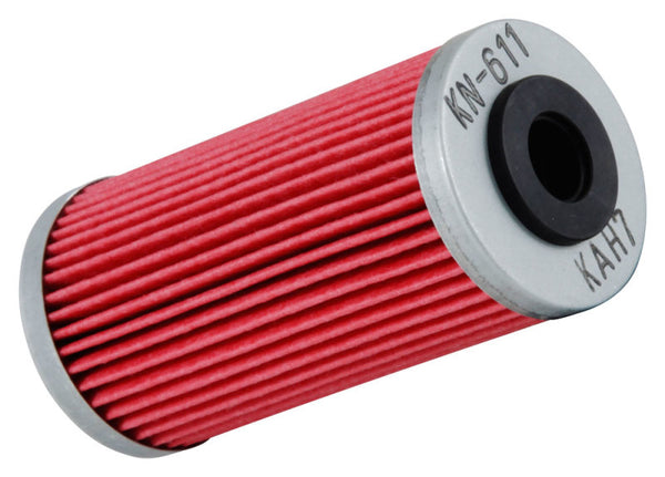 K&N Oil Filter Powersports Cartridge Oil Filter - KN-611 for 2011-2013 Husqvarna TC449 - front view