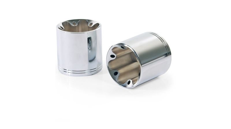 Remus 2021+ BMW R 18 (Euro 5) Straight End V1 End Cap - Silver (Pair) - EK41 by Remus