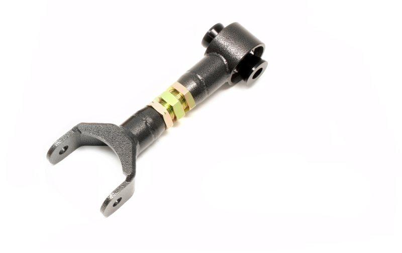 BMR 11-14 S197 Mustang Upper Control Arm On-Car Adj. w/ Spherical Bearings - Black Hammertone - UTCA033H for 2011-2014 Ford M