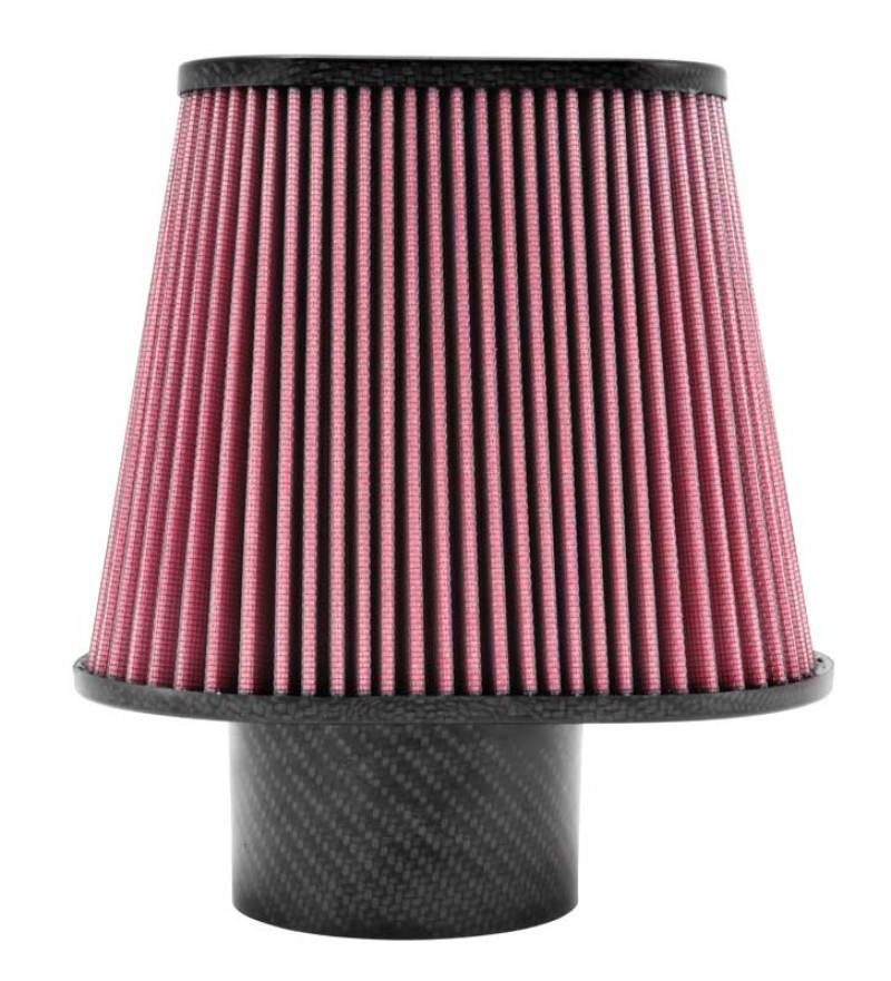 K&amp;N Universal Air Filter 3 11/16in Flange x 8 3/4 x 5 1/2in Base x 6 3/8 x 3 3/16in Top x 7in Height - RP-5285
