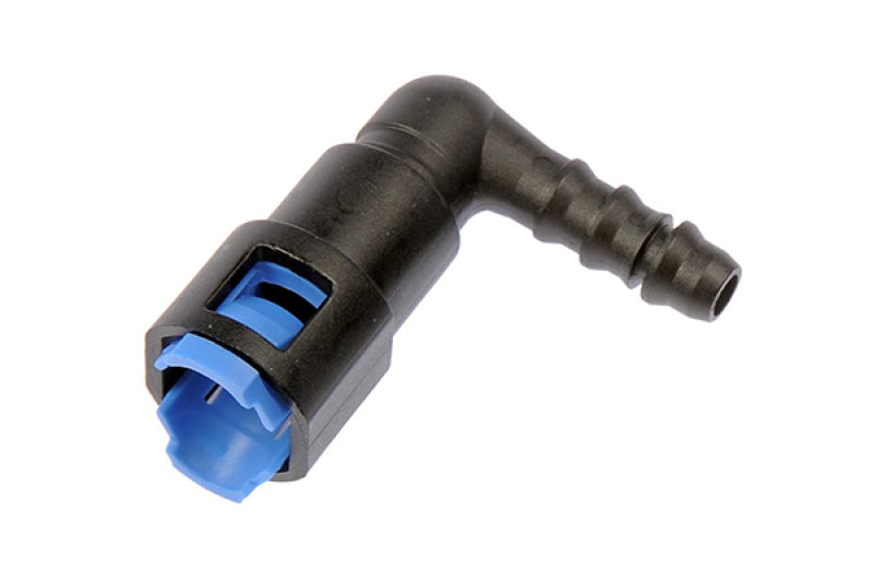 Radium Engineering 3/8 SAE Female to 90 deg 5/16in Barb - 14-0227