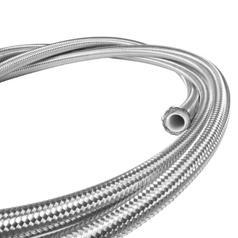 Russell Stainless An -12 Pro Ptfe Hose 6 Foot Length - 550230 - angle view