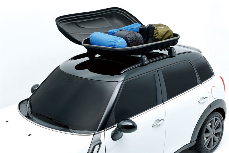 3D Maxpider Shell Roof Box With Rack Size M 47INX29INX10In (120X75X26Cm) Brown - 6064M-18
