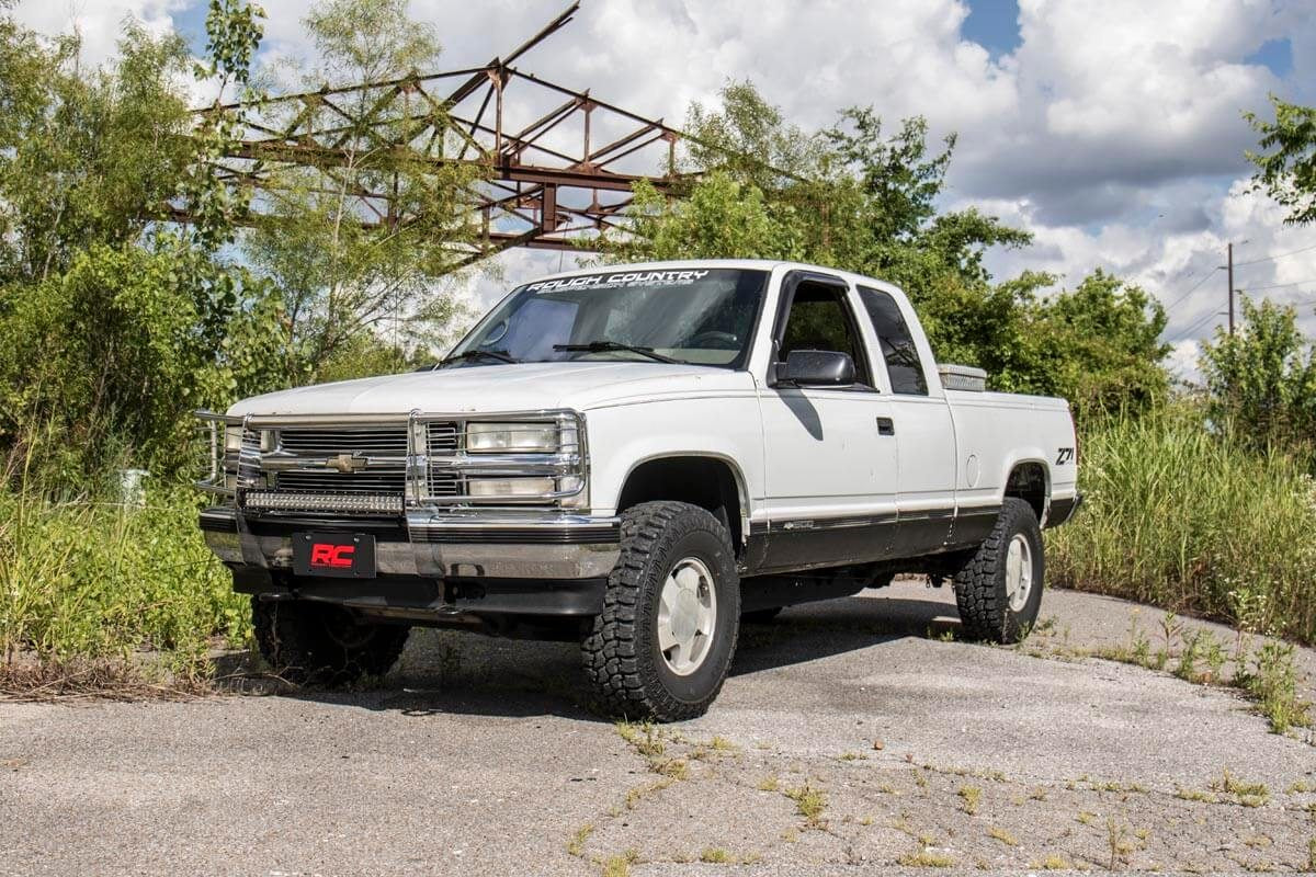 Body Lift Bumper Brackets | FR &amp; RR | 3 Inch Lift | Chevy C1500/K1500 Truck (88-94)