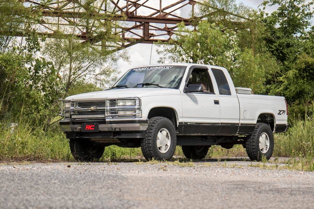 Body Lift Bumper Brackets | FR &amp; RR | 3 Inch Lift | Chevy C1500/K1500 Truck (88-94)