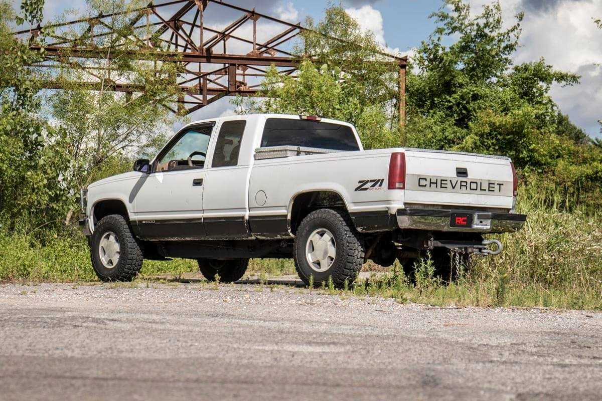 Body Lift Bumper Brackets | FR &amp; RR | 3 Inch Lift | Chevy C1500/K1500 Truck (88-94)