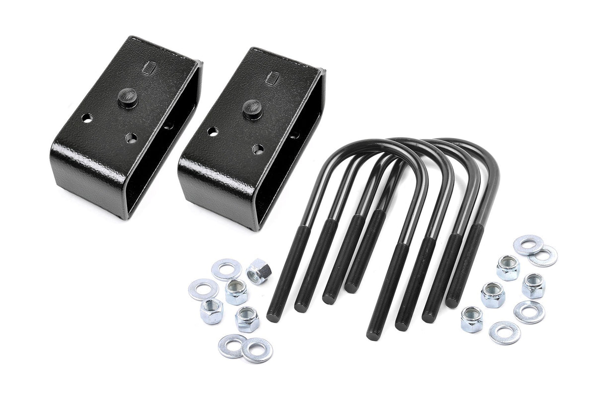 2 Inch Block &amp; U-Bolt Kit | Ford F-250 Super Duty 2WD/4WD (2005-2010)