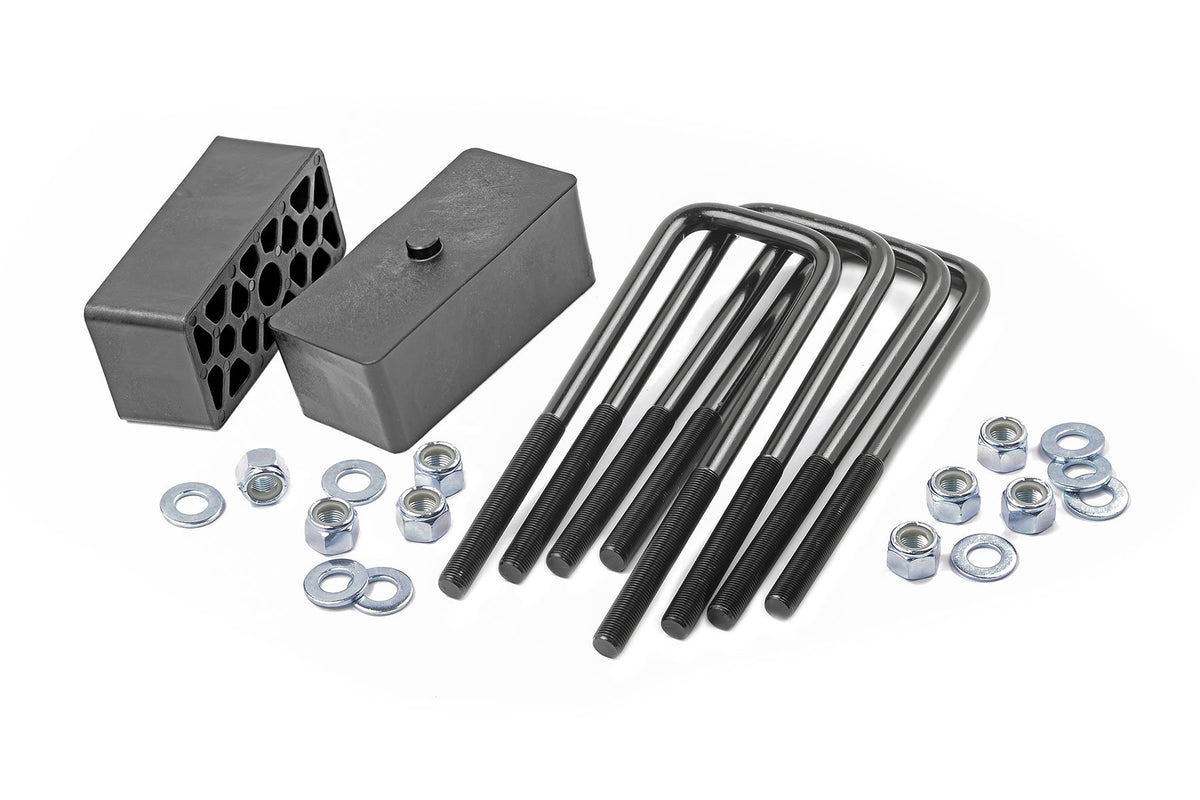 2 Inch Block &amp; U-Bolt Kit | Toyota Tacoma 2WD/4WD (2005-2023)