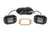 2 Inch Black Series LED Light Pods | Spot | Flush Mount