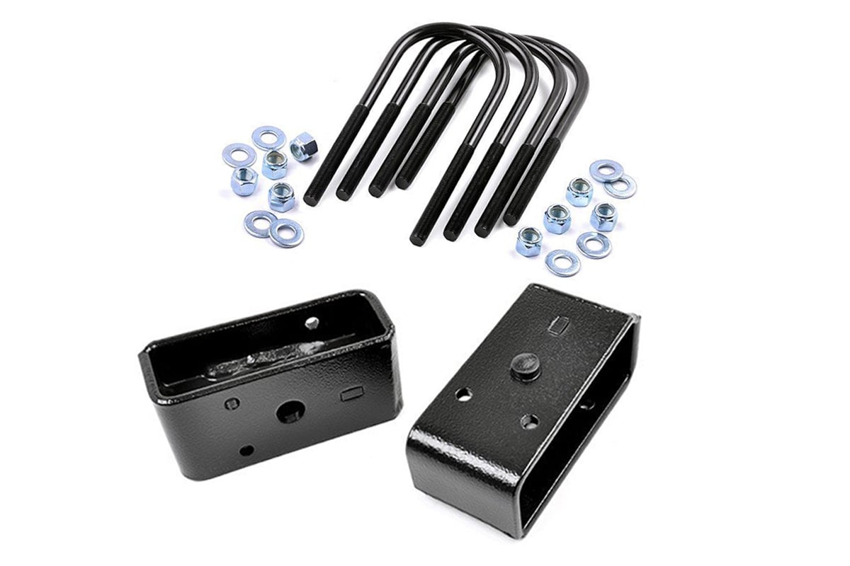 2 Inch Block &amp; U-Bolt Kit | Ford F-250 Super Duty 2WD/4WD (2011-2016)