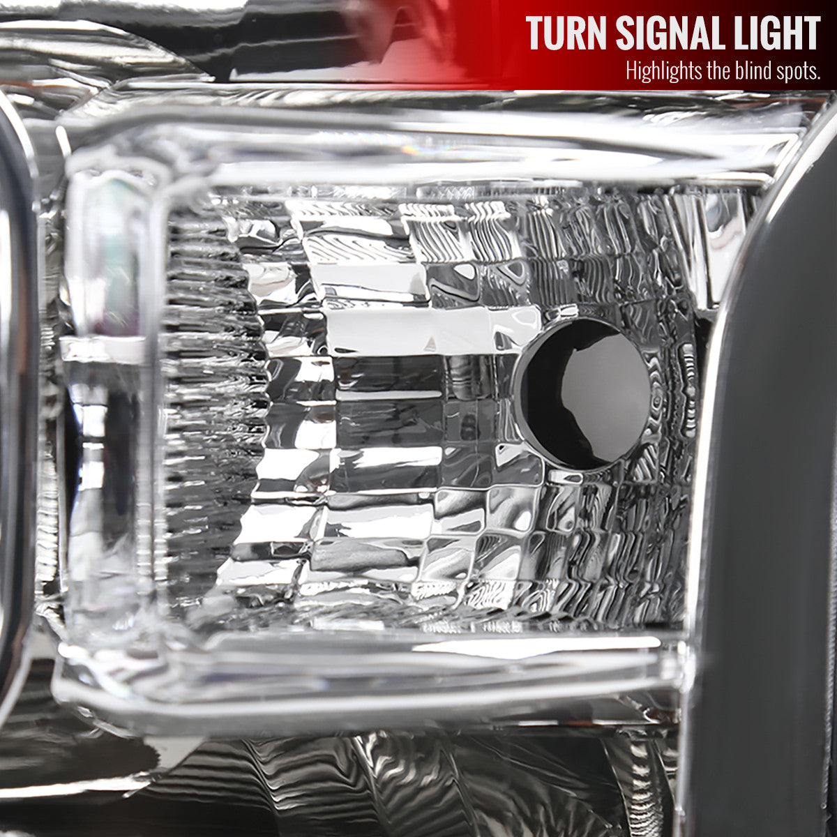 Spec-D Tuning - 2015-2017 Ford F-150 Replacement Factory Style Headlights (Chrome Housing/Clear Lens) - 2LH-F15015-RS