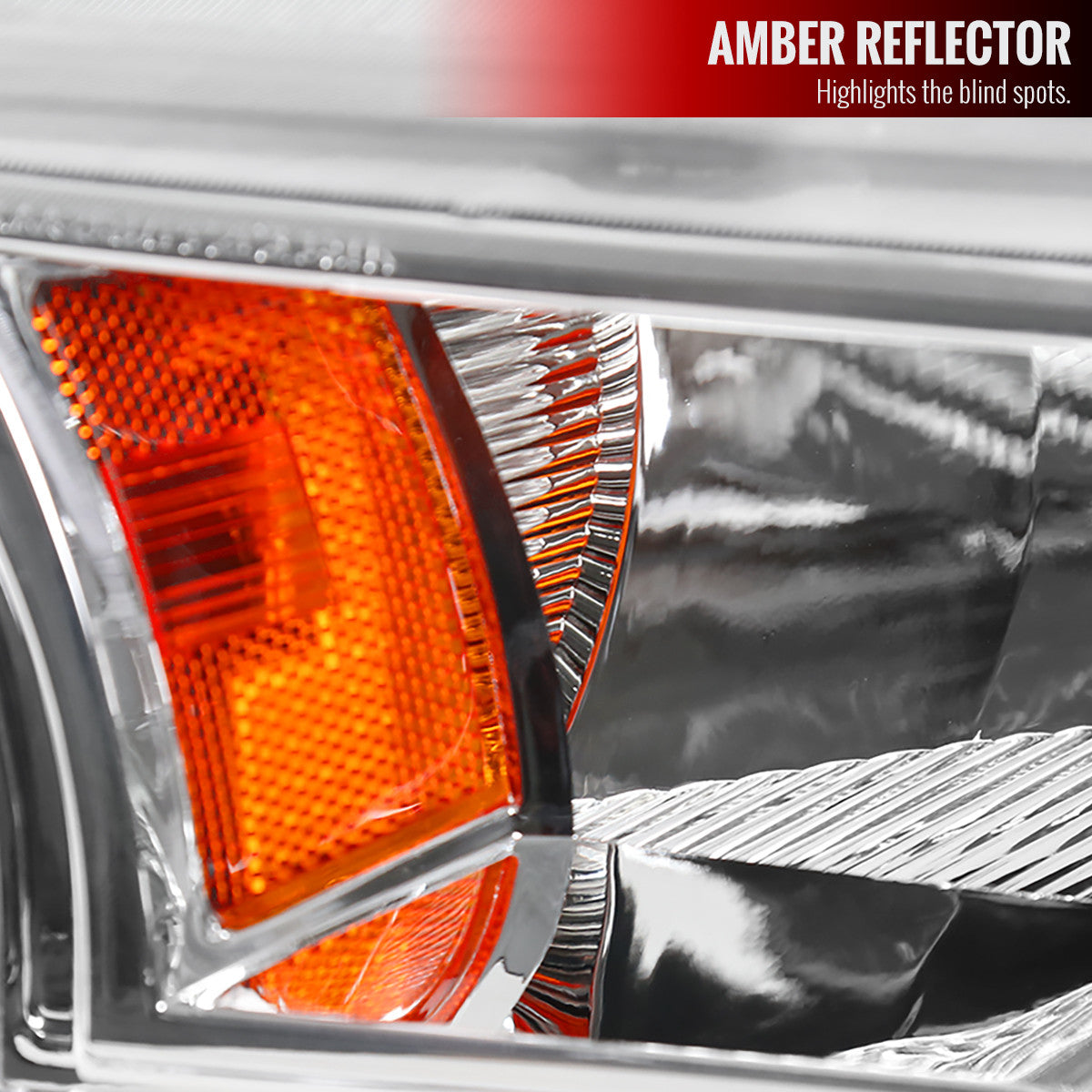 Spec-D Tuning - 2015-2017 Ford F-150 Replacement Factory Style Headlights (Chrome Housing/Clear Lens) - 2LH-F15015-RS