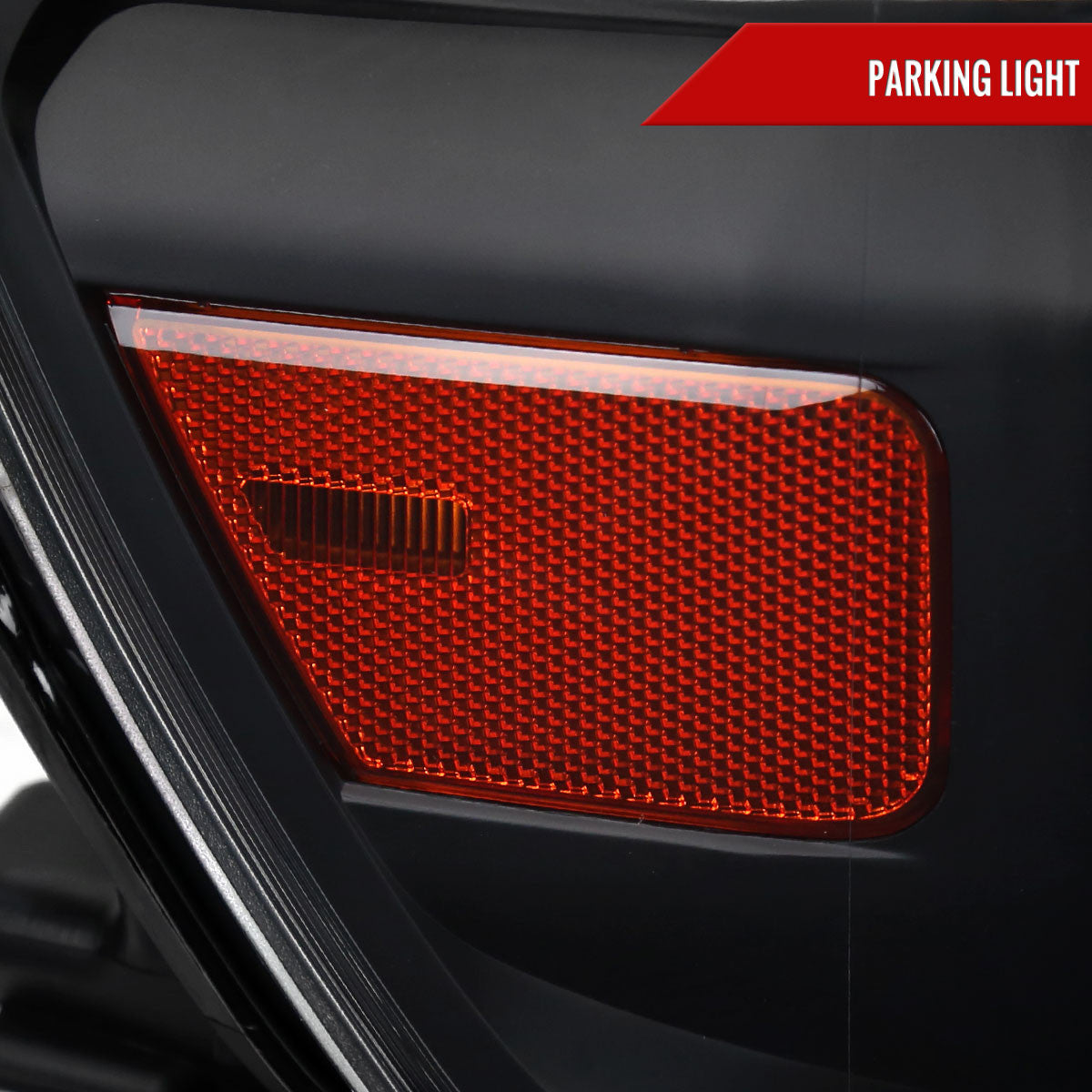 Spec-D Tuning - 2019-2024 Dodge Ram 1500 Factory Style Crystal Headlight - Passenger Side Only (Black Housing / Clear Lens) - 2LH-RAM1915JM-R-RS