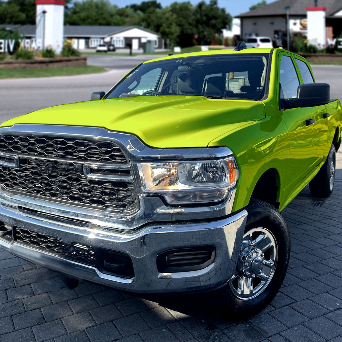 Spec-D Tuning - 2019-2024 Dodge Ram 2500 3500 Factory Style Crystal Headlight - Driver Side Only (Chrome Housing / Clear Lens) - 2LH-RAM1925-L-RS