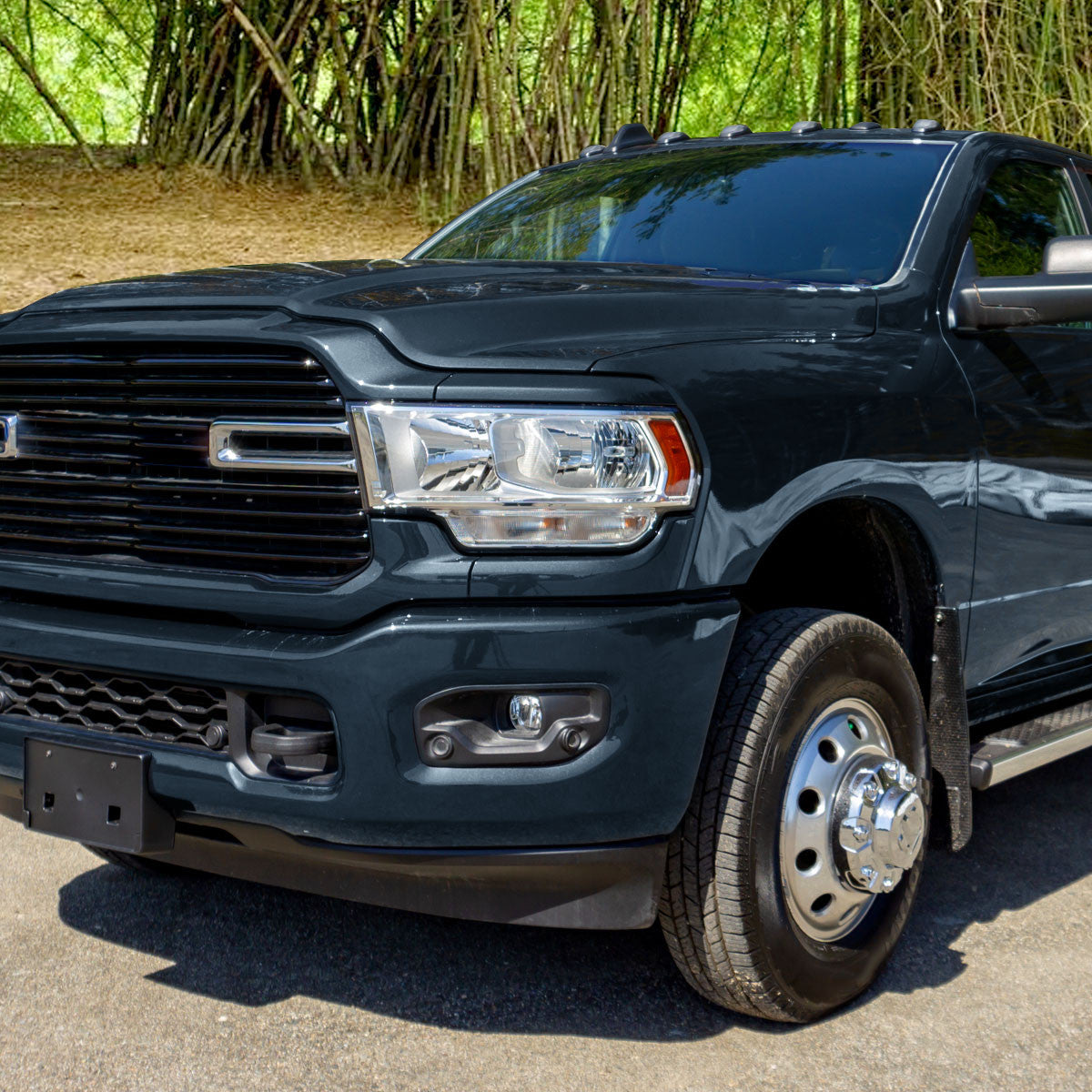 Spec-D Tuning - 2019-2024 Dodge Ram 2500 3500 Factory Style Crystal Headlight - Driver Side Only (Chrome Housing / Clear Lens) - 2LH-RAM1925-L-RS