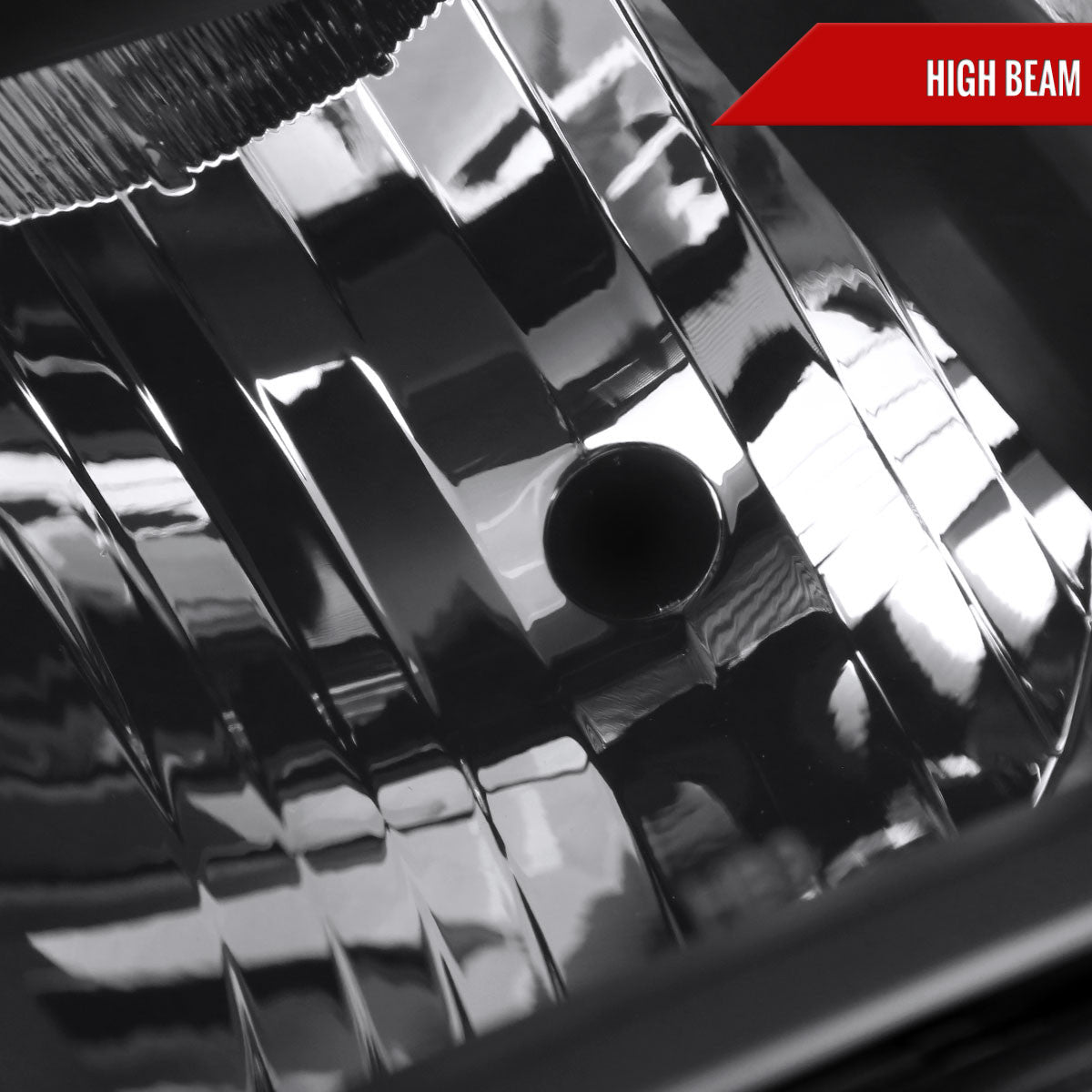 Spec-D Tuning - 2019-2024 Dodge Ram 2500 3500 Factory Style Crystal Headlight - Driver Side Only (Black Housing / Clear Lens) - 2LH-RAM1925JM-L-RS