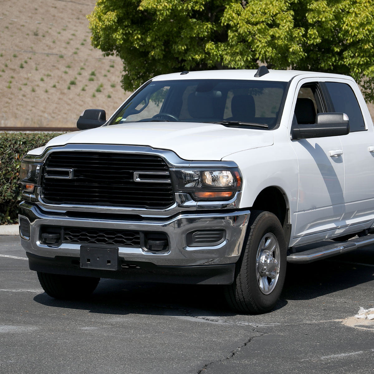 Spec-D Tuning - 2019-2024 Dodge Ram 2500 3500 Factory Style Crystal Headlight - Driver Side Only (Black Housing / Clear Lens) - 2LH-RAM1925JM-L-RS