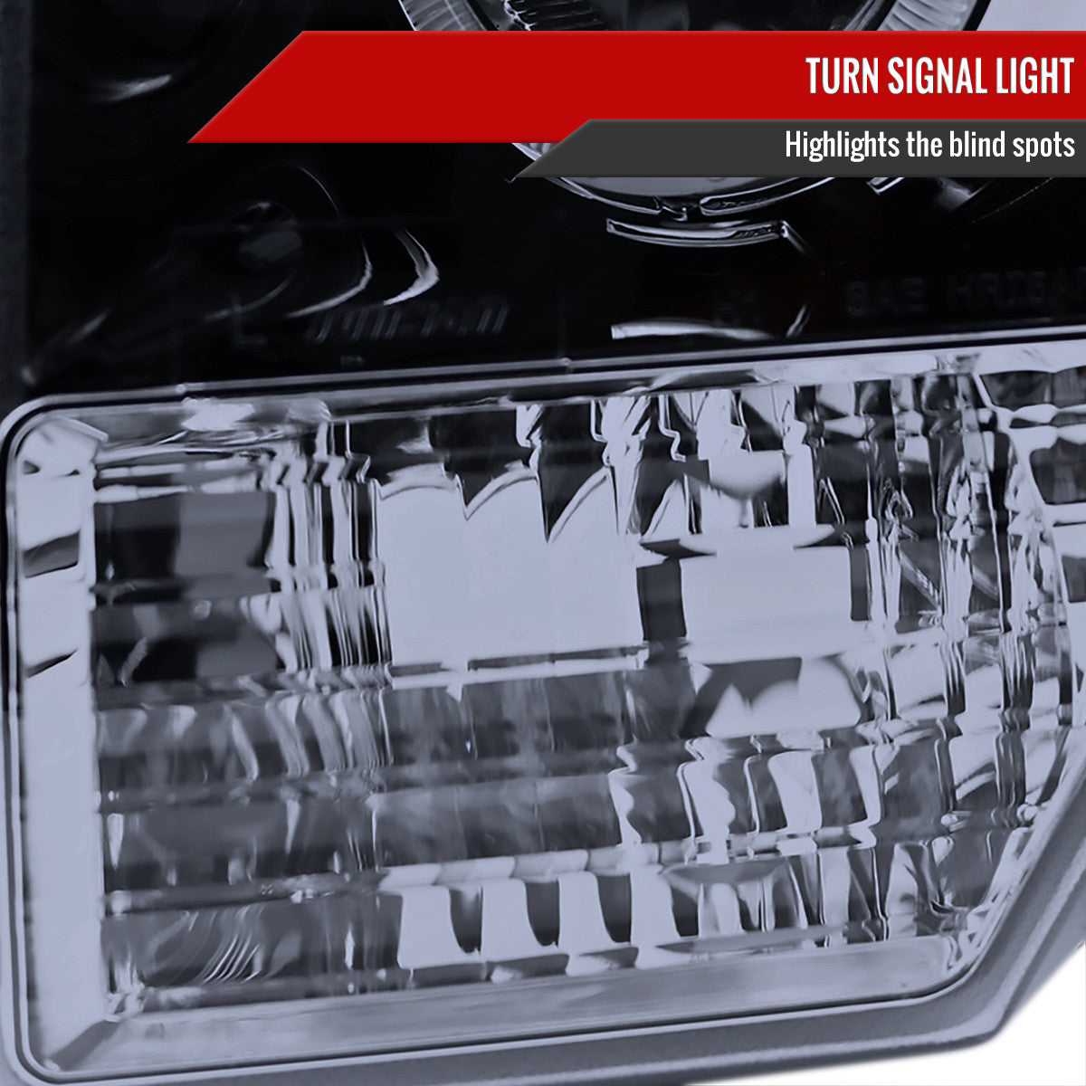 Spec-D Tuning - 2009-2014 Ford F-150 Dual Halo Projector Headlights (Glossy Black Housing/Smoked Lens) - 2LHP-F15009G-TM