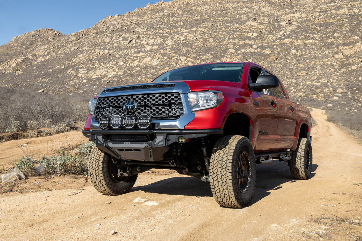 DV8 Offroad - 2014-2021 Toyota Tundra Tube Front Bumper - FBTT2-07