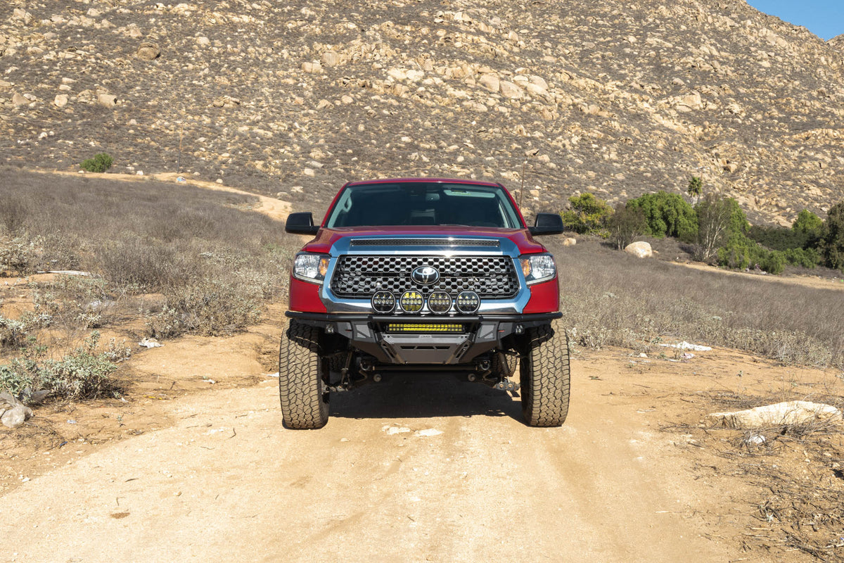 DV8 Offroad - 2014-2021 Toyota Tundra Tube Front Bumper - FBTT2-07