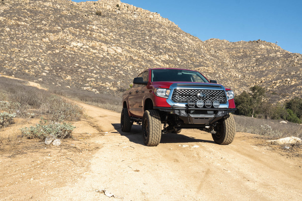DV8 Offroad - 2014-2021 Toyota Tundra Tube Front Bumper - FBTT2-07