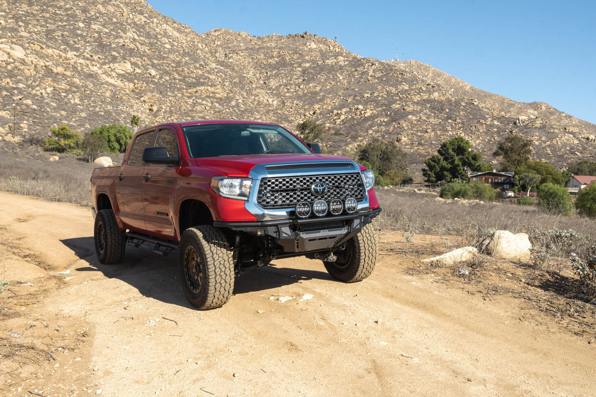 DV8 Offroad - 2014-2021 Toyota Tundra Tube Front Bumper - FBTT2-07