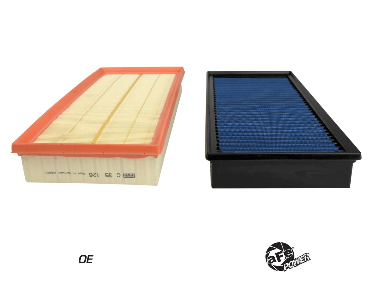aFe 10-21 Land Rover 5.0L V8 Magnum GLOW OE Replacement Air filter w/ Pro 5R Media - 30-10284