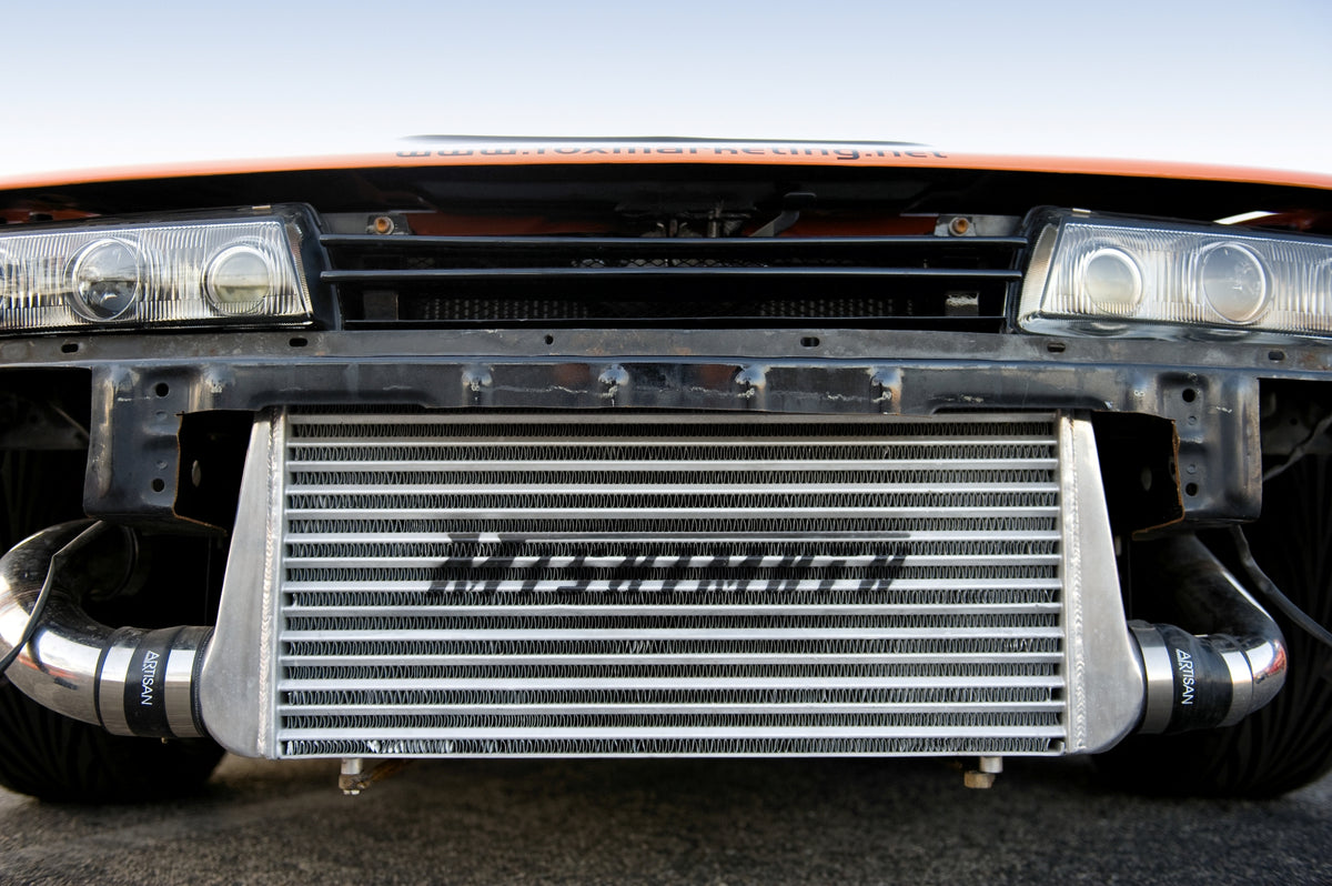 Mishimoto Universal Silver M Line Bar & Plate Intercooler - MMINT-UM by Mishimoto - side view