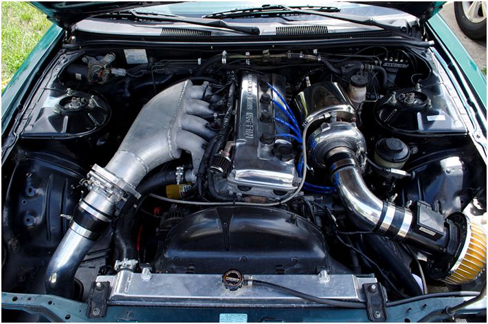 Mishimoto 95-98 Nissan 240sx w/ KA Aluminum Radiator - MMRAD-240-95KA for 1995-1998 Nissan 240SX - close-up