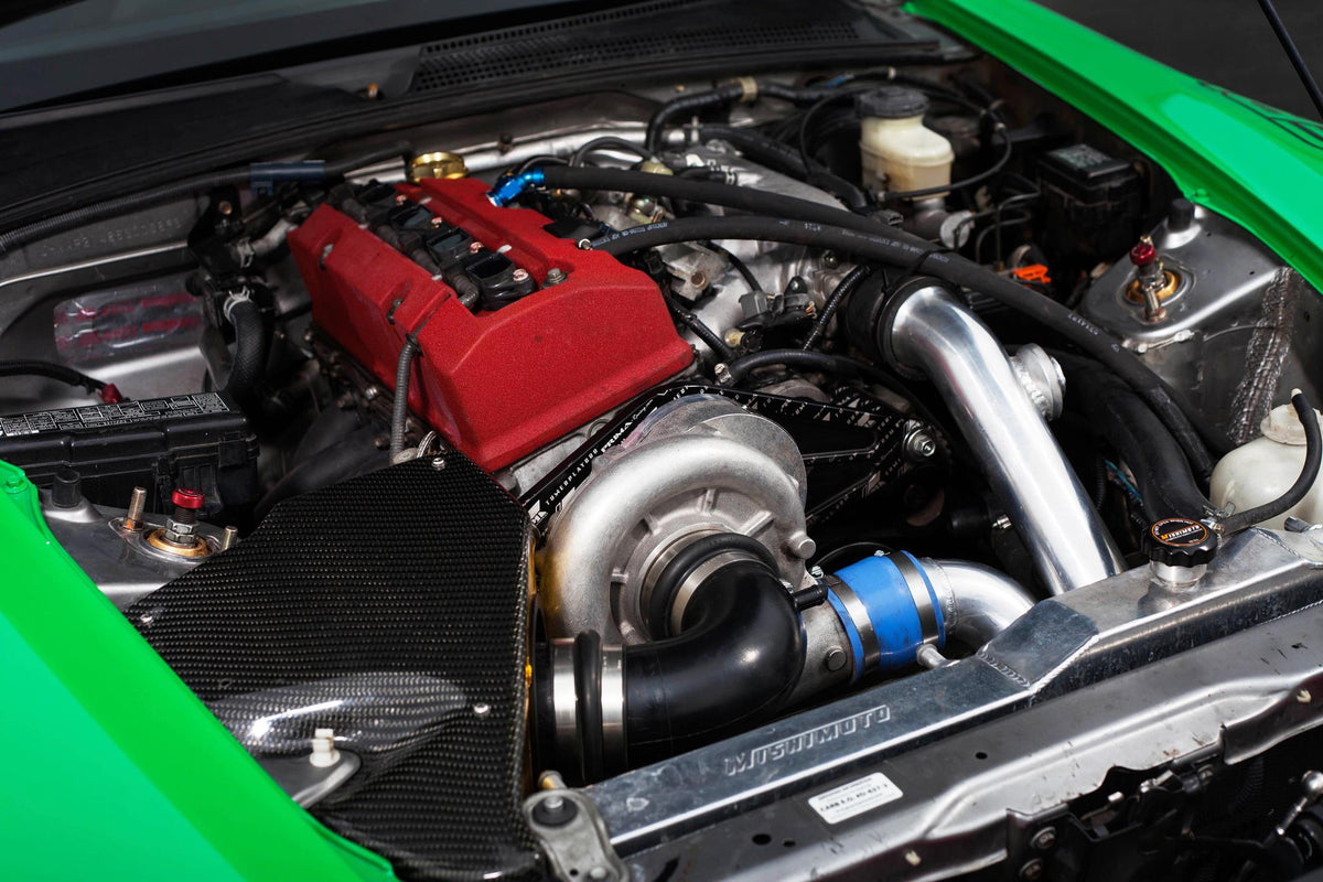 Mishimoto 00-09 Honda S2000 Manual Aluminum Radiator - MMRAD-S2K-00 for 2000-2009 Honda S2000 - alternate view
