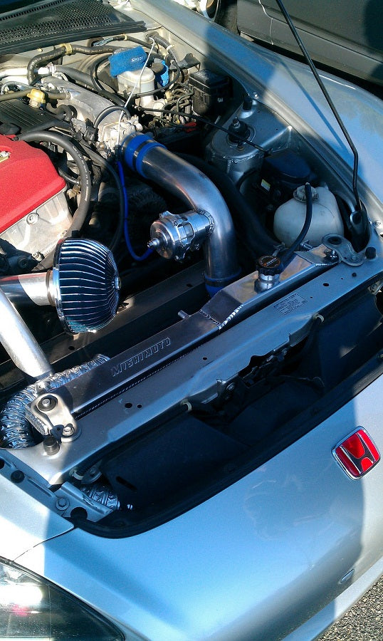 Mishimoto 00-09 Honda S2000 Manual Aluminum Radiator - MMRAD-S2K-00 for 2000-2009 Honda S2000 - package contents