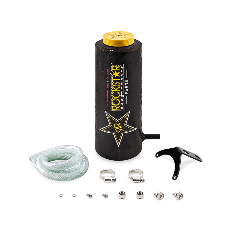 Mishimoto Aluminum Coolant Reservoir Tank - MMRT-CA for 1999-2003 Ford F 250 - angle view