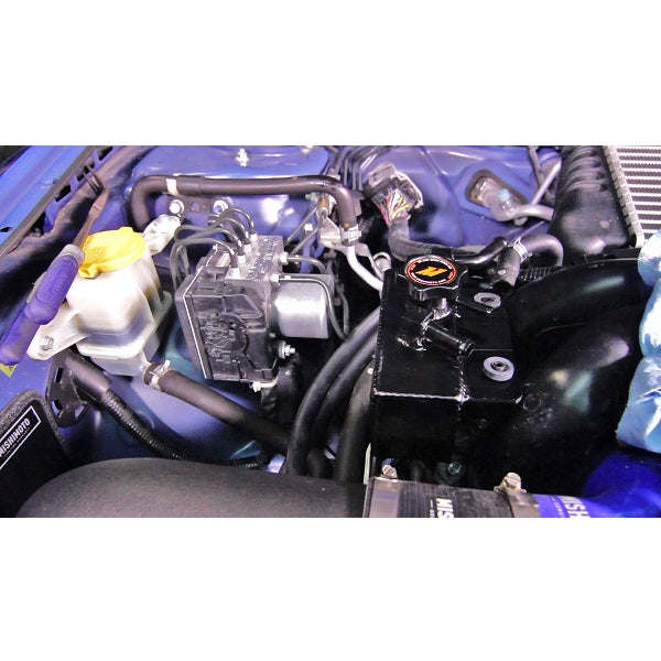 Mishimoto Subaru 08-14 WRX/ 05-09 Legacy GT Aluminum Coolant Expansion Tank - MMRT-WRX-08E for 2008-2014 Subaru Impreza - ins