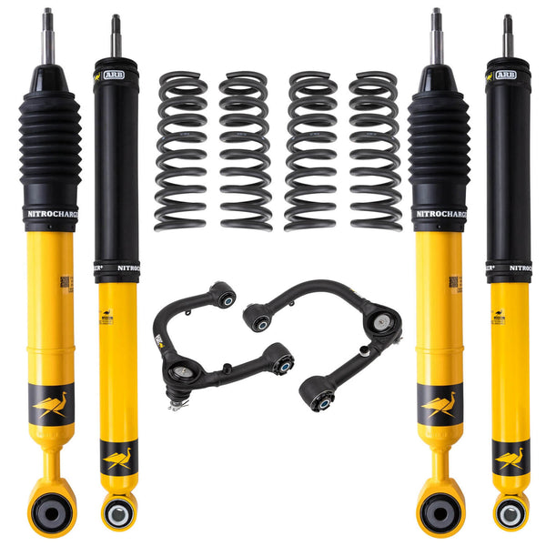 ARB / OME 22-25 Toyota Tundra Front & Rear Nitrocharger Plus Kit w/ UCA (3in/0lbs FR - 2in/0lbs RR) - 3006K