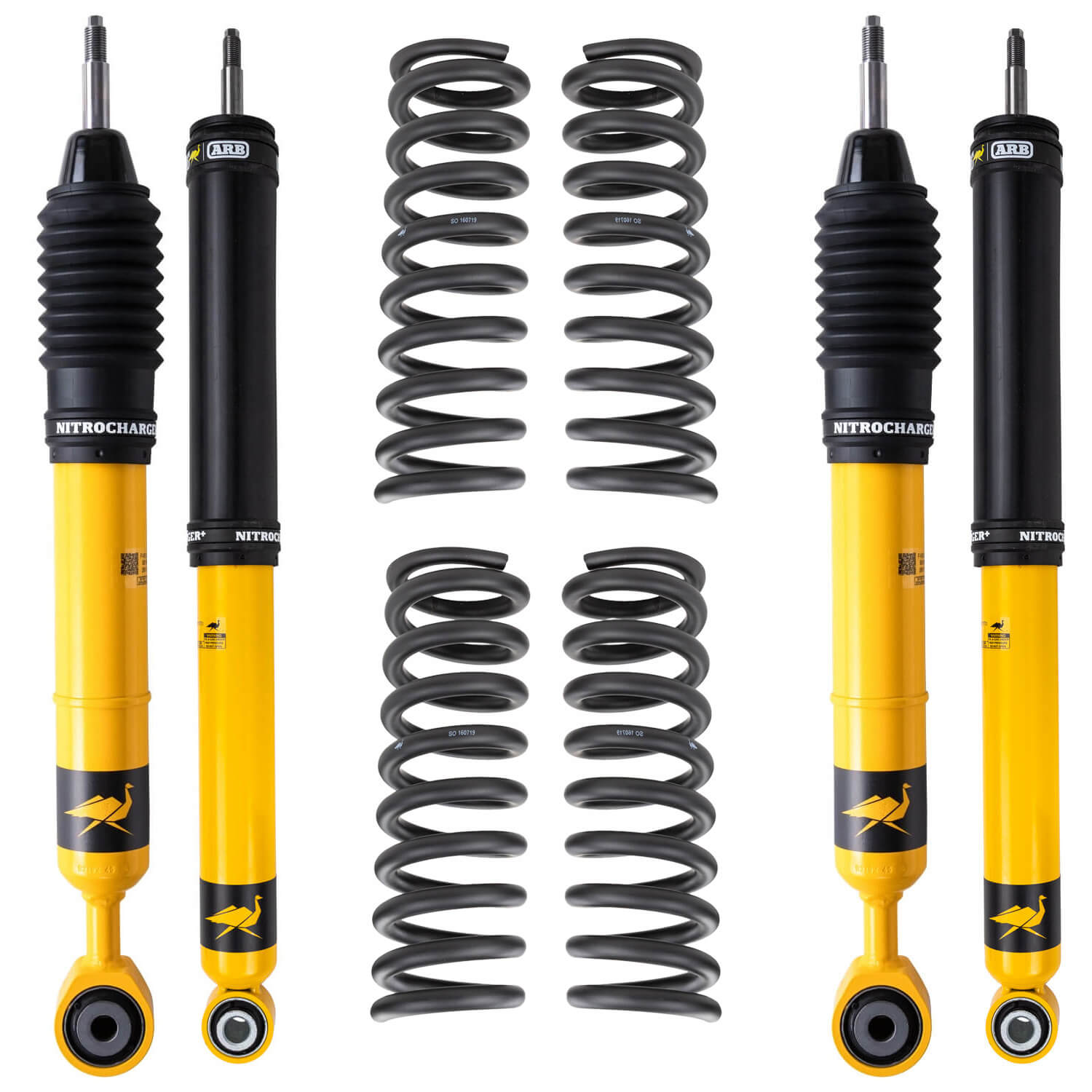 ARB / OME 22-25 Toyota Tundra Frnt & Rear Nitrocharger Plus Kit (3in/0lbs FR - 2in/440lbs RR) - 3007K