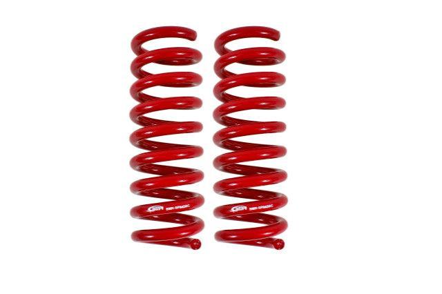 BMR 16-17 6th Gen Camaro V8 Rear Performance Version Lowering Springs - Red - SP043R