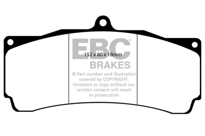 EBC Brakes Bluestuff Street and Track Day Brake Pads - DP5006NDX