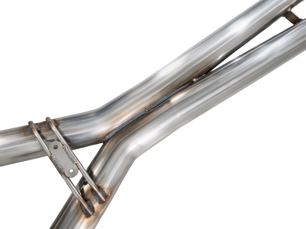AWE Tuning C6 Chevrolet Corvette Z06/ZR1 X-Pipe - 3010-11606 for 2006-2012 Chevrolet Corvette - detail view