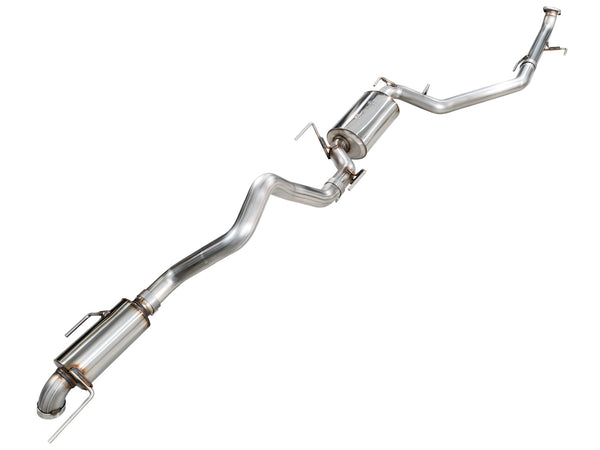 AWE Tuning 2024+ Toyota Land Cruiser / 2025+ Toyota 4Runner 0FG Cat-Back Exhaust w/ BashGuard - 3015-28056 for 2024-2026 Toyo