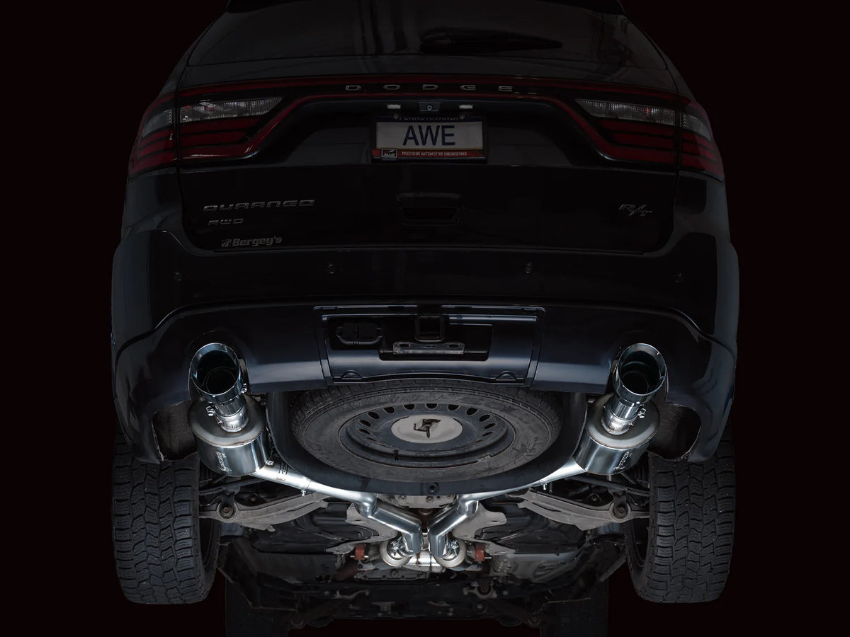 AWE Tuning 11-24 Dodge Durango 5.7L Touring Edition Exhaust w/ Diamond Black Tips - 3015-33575