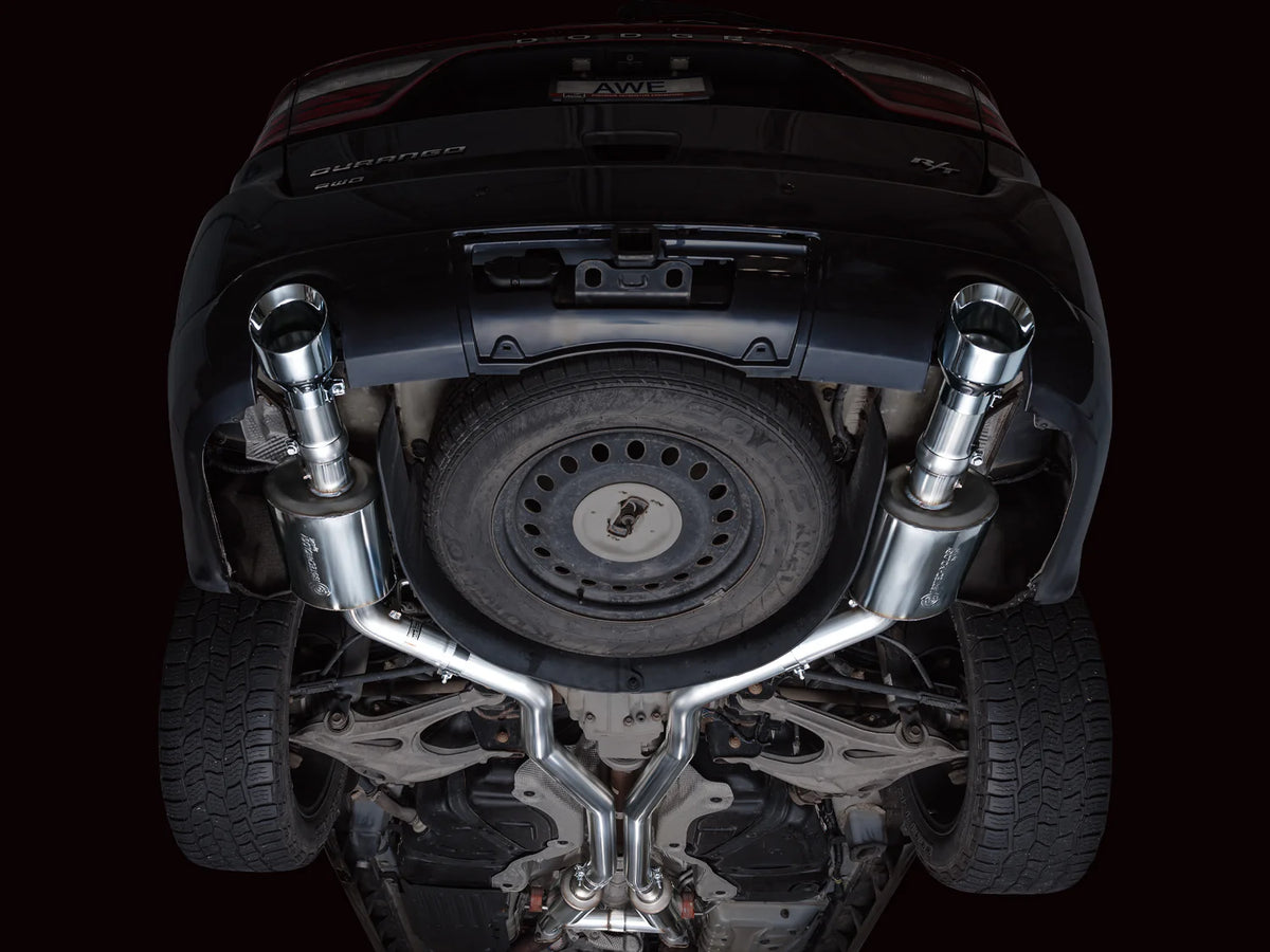 AWE Tuning 11-24 Dodge Durango 5.7L Touring Edition Exhaust w/ Chrome Silver Tips - 3015-32575