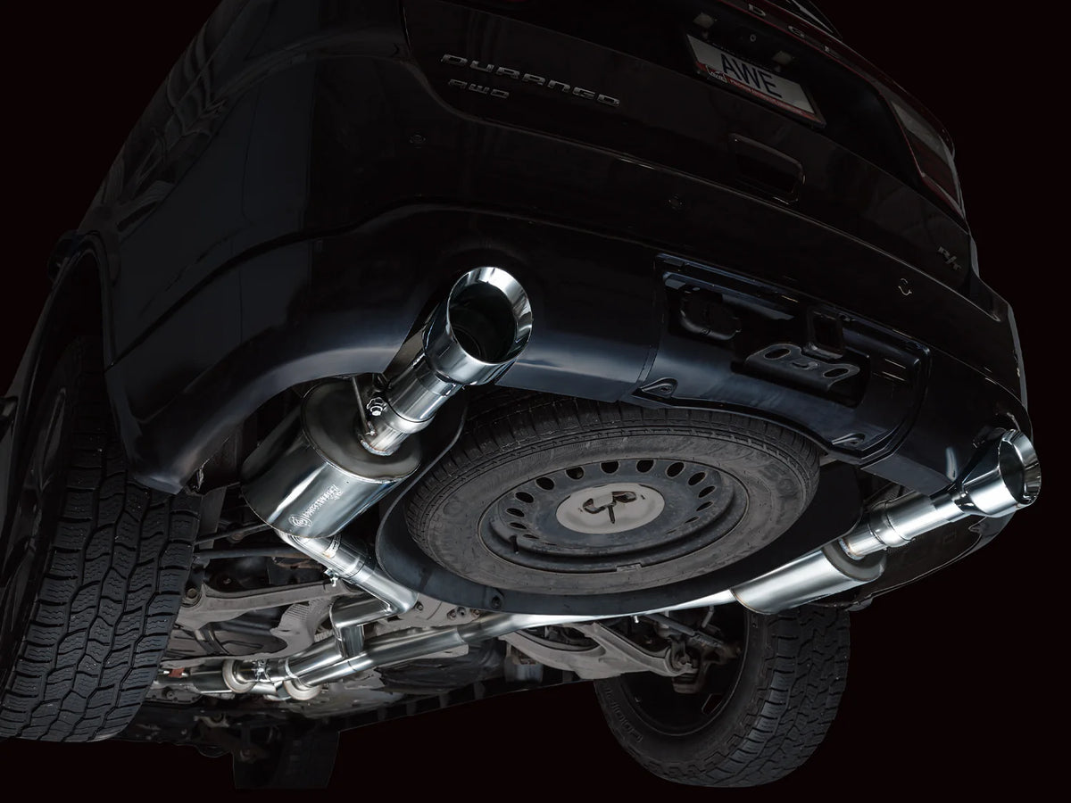 AWE Tuning 11-24 Dodge Durango 5.7L Touring Edition Exhaust w/ Chrome Silver Tips - 3015-32575