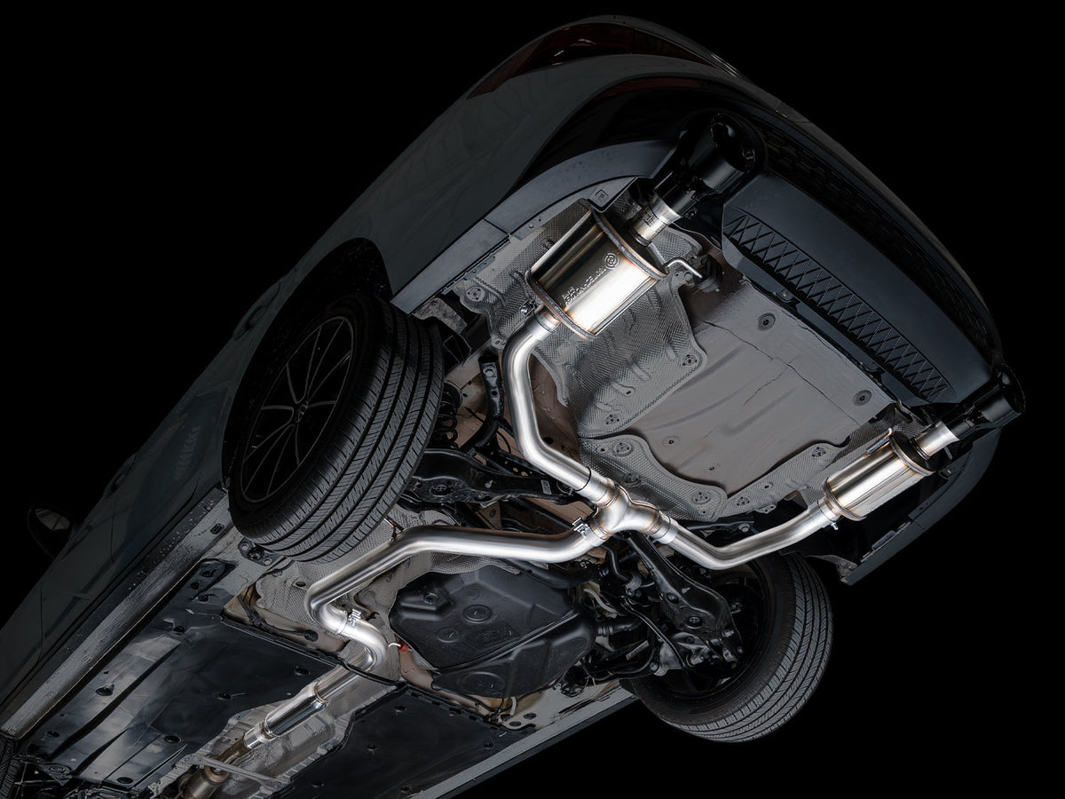 AWE 22-25 Volkswagen Jetta GLI Touring Edition Exhaust - Diamond Black Tips - 3015-33275