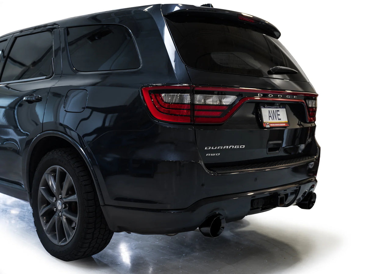 AWE Tuning 11-24 Dodge Durango 5.7L Touring Edition Exhaust w/ Diamond Black Tips - 3015-33575