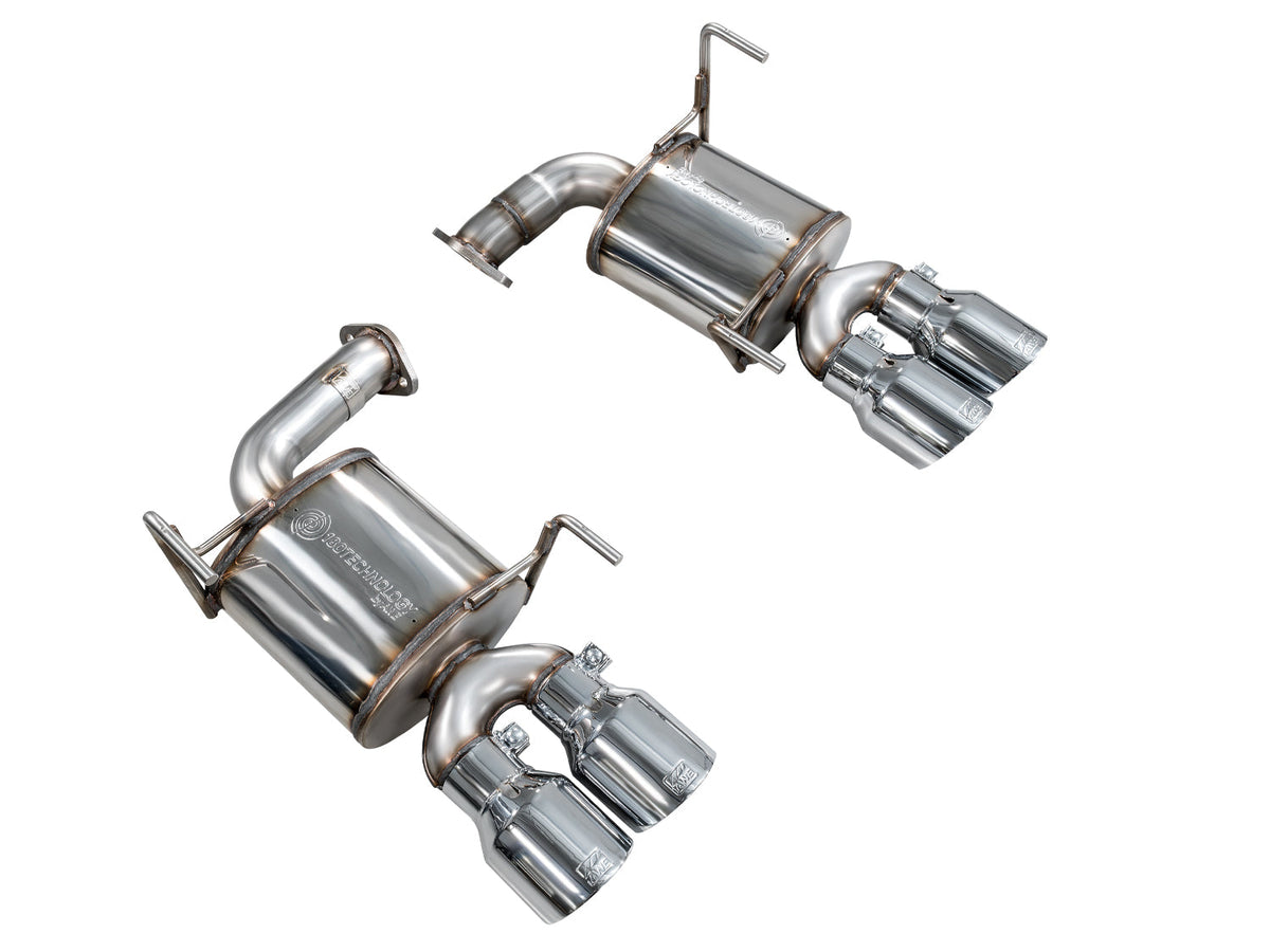 AWE Tuning 22-25 Subaru VB WRX Touring Edition Axleback Exhaust - Chrome Silver Tips - 3015-42424