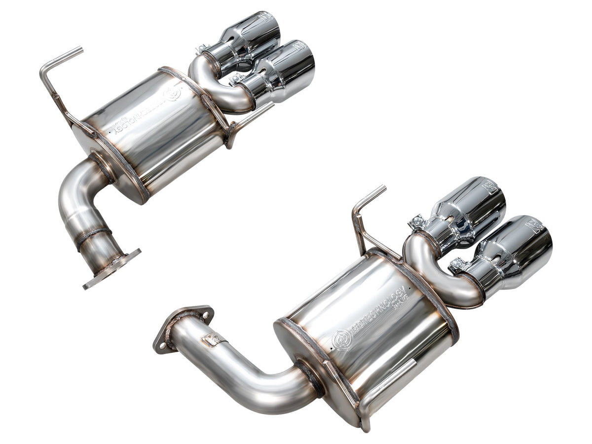 AWE Tuning 22-25 Subaru VB WRX Touring Edition Axleback Exhaust - Chrome Silver Tips - 3015-42424