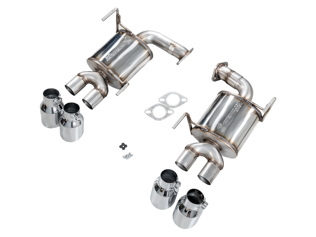 AWE Tuning 22-25 Subaru VB WRX Touring Edition Axleback Exhaust - Chrome Silver Tips - 3015-42424