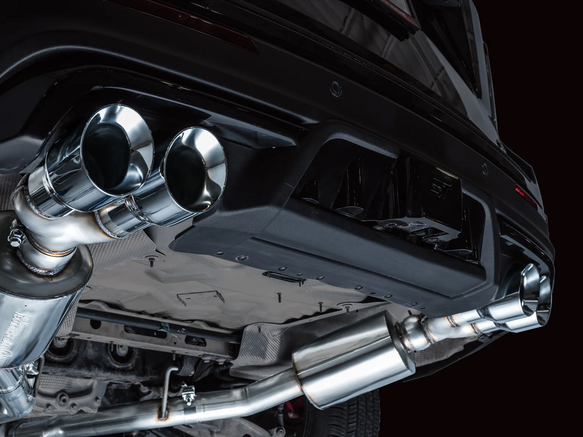AWE Tuning 2020+ Ford Explorer ST Touring Edition Exhaust w/ Chrome Silver Tips - 3015-42625