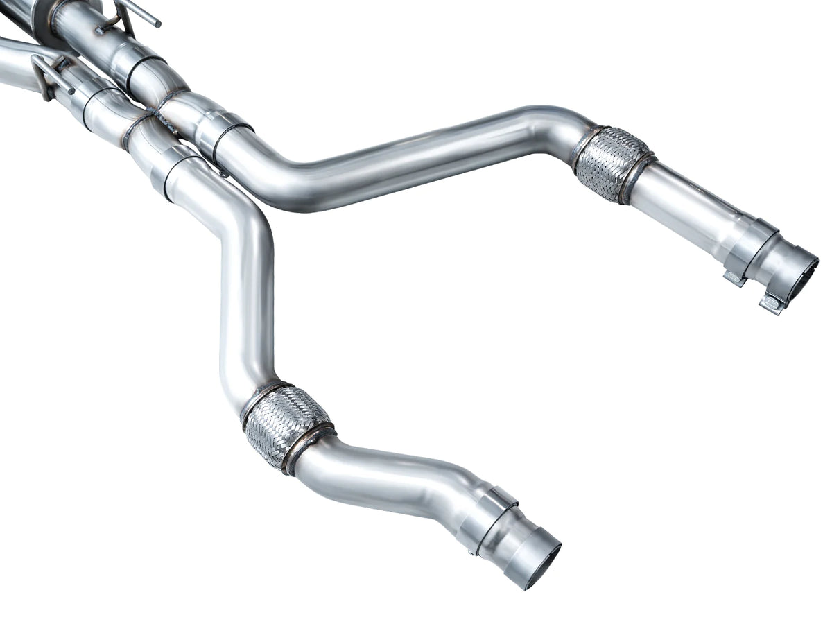 AWE Tuning 2020+ Ford Explorer ST Touring Edition Exhaust w/ Chrome Silver Tips - 3015-42625