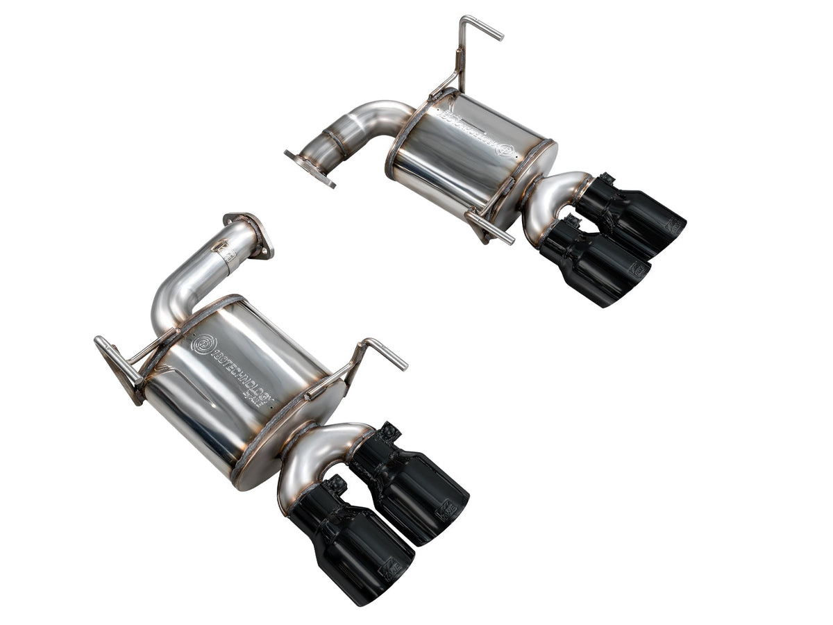 AWE Tuning 22-25 Subaru VB WRX Touring Edition Axleback Exhaust - Diamond Black Tips - 3015-43424
